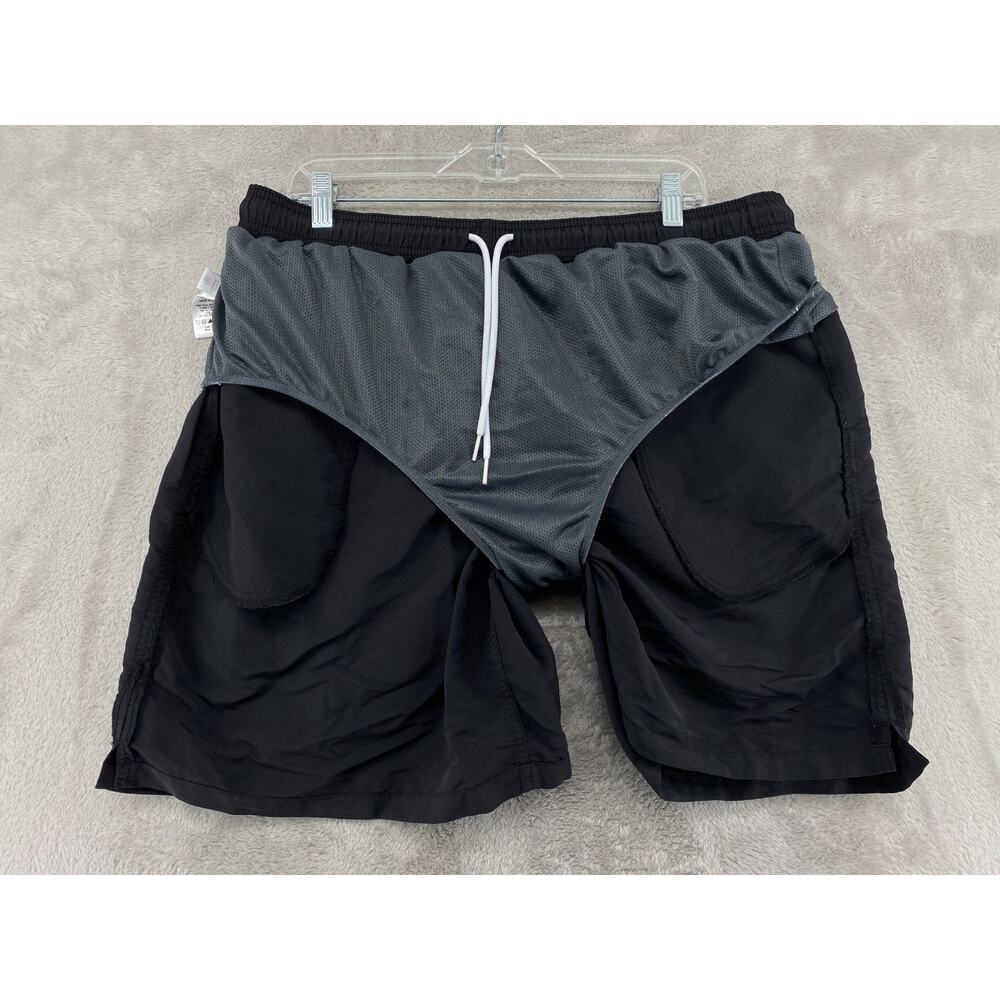 Stüssy Black Nylon Swim Trunks Shorts Men’s XXL Mesh Lined Streetwear - Picture 10 of 11